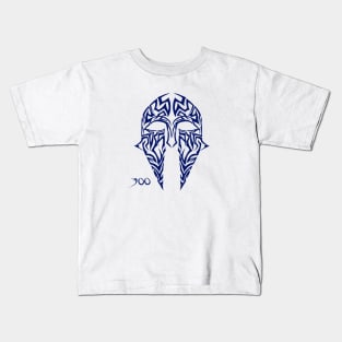 Spartan warrior helmet Kids T-Shirt